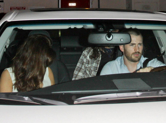 Minka Kelly, Chris Evans Minka Kelly, Chris Evans
